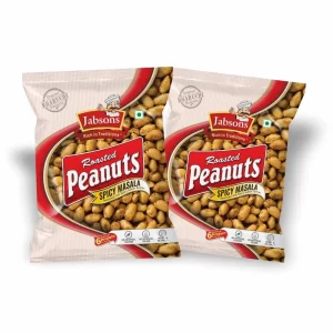 JABSONS ROASTED PEANUTS SPICY MASALA