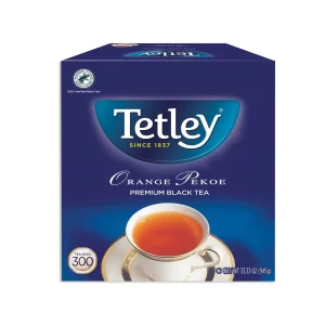 TETLEY TEA ORANGE PEACOCK